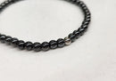 Hematite Stretchable Bracelet, 4mm Beads FB2859 💠