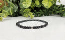 Hematite Stretchable Bracelet, 4mm Beads FB2859 💠