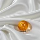 Honey Calcite Sphere 56mm, Warm Empowering Crystal 🌼 CD-10384