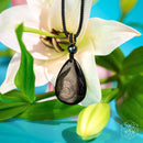 The ﻿Hypersthene Manifestation Pendant 💚🦚💚 CI635