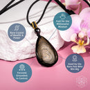 The ﻿Hypersthene Manifestation Pendant 💚🦚💚 CI635