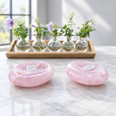 Rose Quartz Large Solid Carved Bowl / Display Piece FB2158