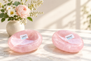 Rose Quartz Large Solid Carved Bowl / Display Piece FB2158