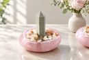 Rose Quartz Large Solid Carved Bowl / Display Piece FB2158