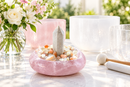 Rose Quartz Large Solid Carved Bowl / Display Piece FB2158
