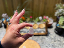 Selenite Points, small and perfect for crystal grids, Set of 2 FB3366
