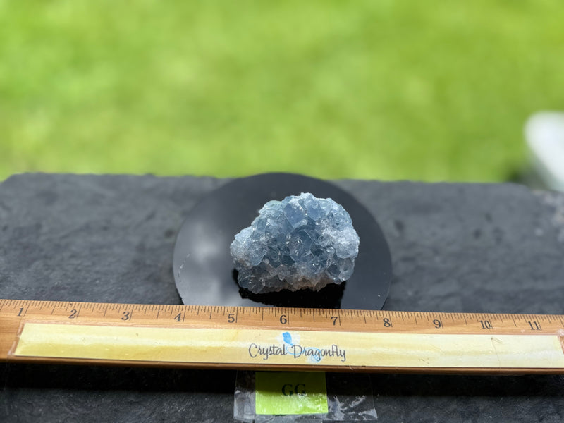Celestite Clusters from Madagascar - Angelic Realm Crystal FB1306 🌸