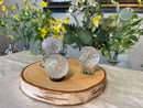 Angel Aura Quartz Textured Moon Surface Iridescent Sphere FB2778 🌸