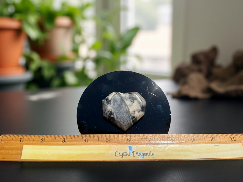 Crysanthemum Stone Unique Heart FB2932 🦜