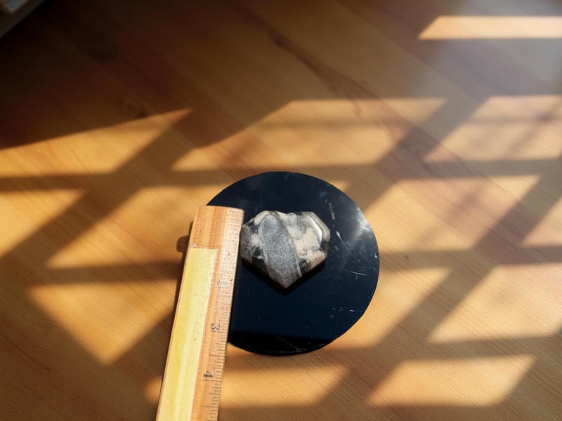 Crysanthemum Stone Unique Heart FB2932 🦜