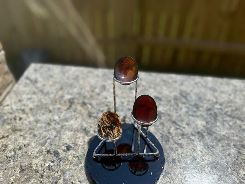 Amber AA Quality Worry Stones - manifestation and comfort FB2428 💛