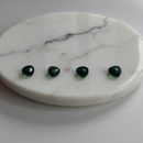 Malachite Pocket Heart  for intuition, concentration, protection FB3084
