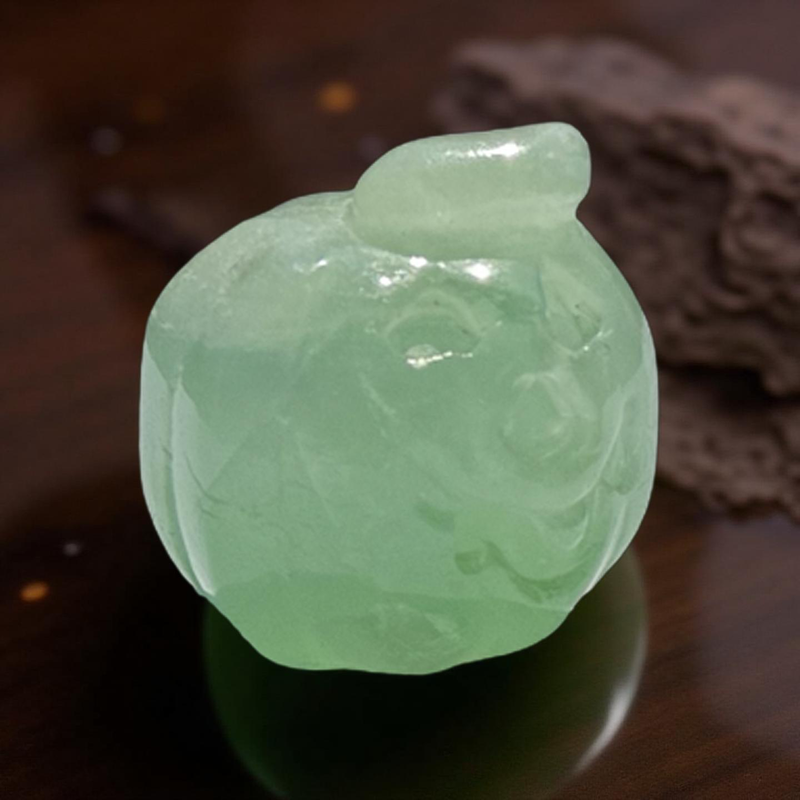 Green Fluorite Jack O'lantern Pumpkin FB2708