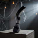 Black Obsidian and Golden Sheen Obsidian Witch Broom FB2737