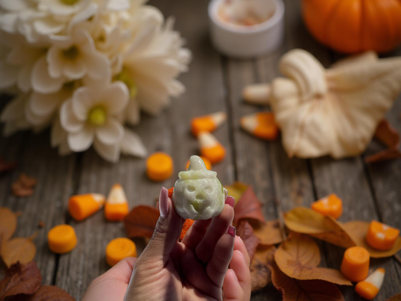 Xiuyang Jade Jack O' Lantern Pumpkin FB2709