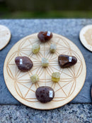 Carnelian Rough River Tumbled for vitality, exuberance, passion, warmth, from Madagascar FB1376