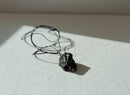 Shungite Elite / Noble Rough Pendant with Cord FB2514 🐦‍⬛