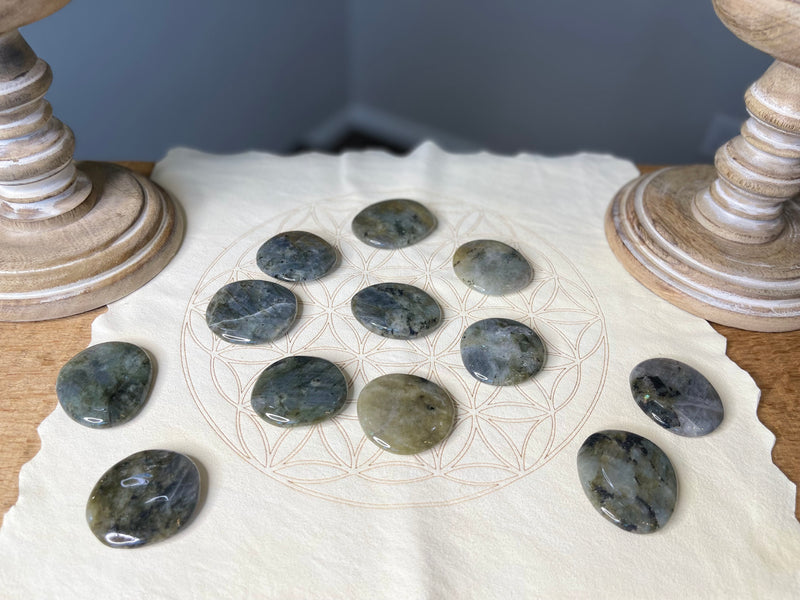 Labradorite Soothing Stones are the Stone of Magic, prophetic dreams, guidance FB2520