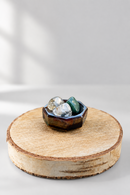 Gemstone Bowls, Thick Orange Calcite or Small Tiger Eye FB2691