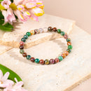 The Energy Indian Agate Bracelet | 6mm 🌻 CI637 🌻