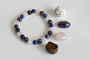 Tumbled Stone & Bracelet Gift Set, PROMOTE INNER PEACE FB1520 🔮