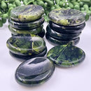 Jade Nephrite Oval Worry Stone / Thumb Stone 🧡 FB1456