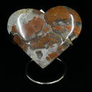 Jasper and Quartz Large Heart FB3315 🔮🌿