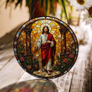 Stained Glass Jesus, Assorted Patterns Sun Catcher / Hanger FB2284