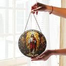 Stained Glass Jesus, Assorted Patterns Sun Catcher / Hanger FB2284