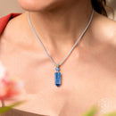 Blue Kyanite Pendant, Aura Shield 💙 CI636