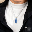 Blue Kyanite Pendant, Aura Shield 💙 CI636