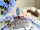 Rare Kyanite and White Quartz Egg FB3070
