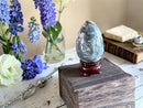 Rare Kyanite and White Quartz Egg FB3070
