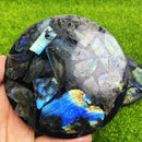 Labradorite Mosaic Round Display Base / Coaster FB2274 🦚