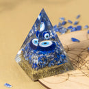 Lapis Lazuli Evil Eye Protection Pyramid FB1522 🧿