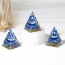Lapis Lazuli Evil Eye Protection Pyramid FB1522 🧿