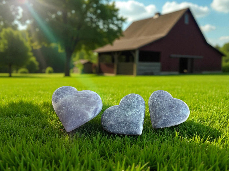 Lepidolite Heart, nurturing, transition, calming FB2282 💜🌸💜