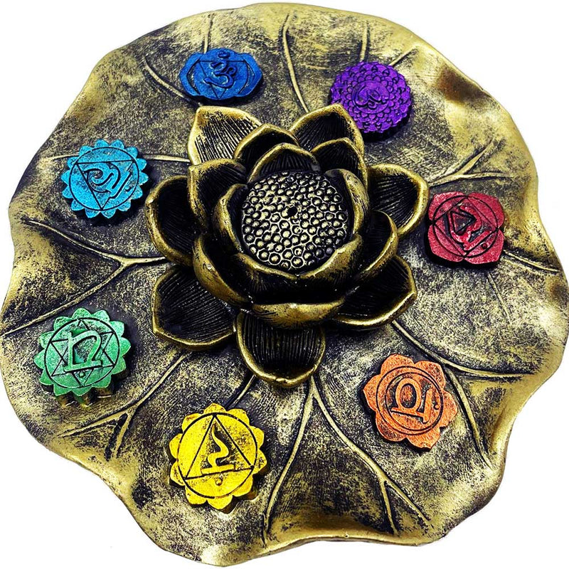Lotus Flower Chakra Incense Holder FB3390 🌸