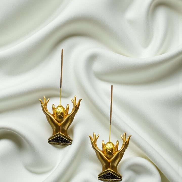 Lotus Mudra Hands Stick Incense Holder FB2291 🔔