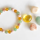 Tumbled Stone & Bracelet Gift Set, ATTRACT LUCK FB1512 🔮