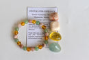 Tumbled Stone & Bracelet Gift Set, ATTRACT LUCK FB1512 🔮