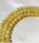 Mala Beads, Honey Calcite in 2 Sizes FB1564 🍃