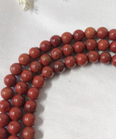 Mala Beads, Red Jasper in 2 Sizes FB1555 🍃