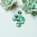 Malachite Pocket Heart, Flat Style, transformation, protection FB1008 🍃