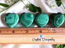Malachite Pocket Heart, Flat Style, transformation, protection FB1008 🍃