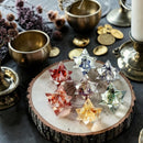 Sacred Geometry Collection - Merkaba Orgone / Orgonite Chakra Collection with Velvet Pouch FB1691