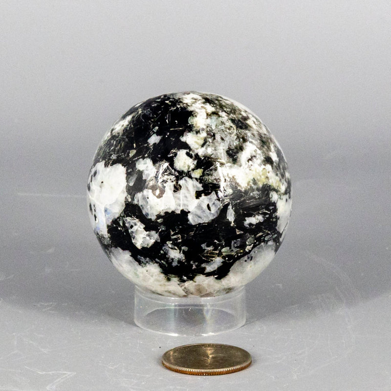 Rainbow Moonstone Sphere 58MM 🌼🍃🌼 CD-10267