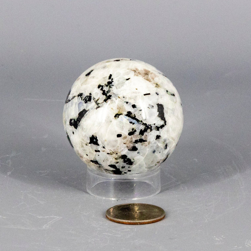 Rainbow Moonstone Sphere 58MM 🌼🍃🌼 CD-10267