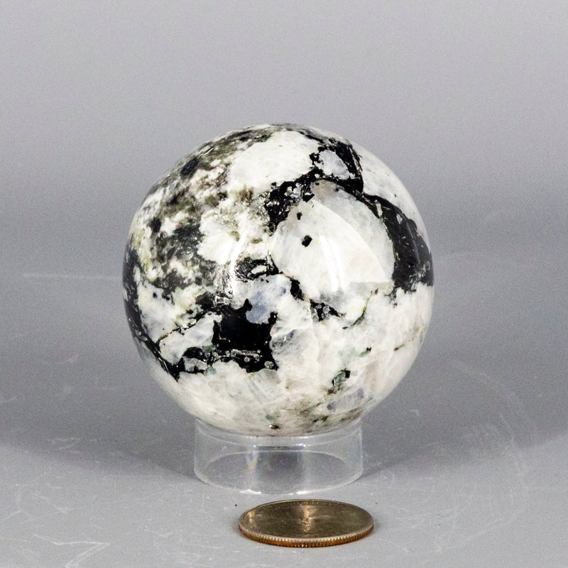 Rainbow Moonstone Sphere 58MM 🌼🍃🌼 CD-10267