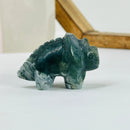 Moss Agate Triceratops FB2425 🦕